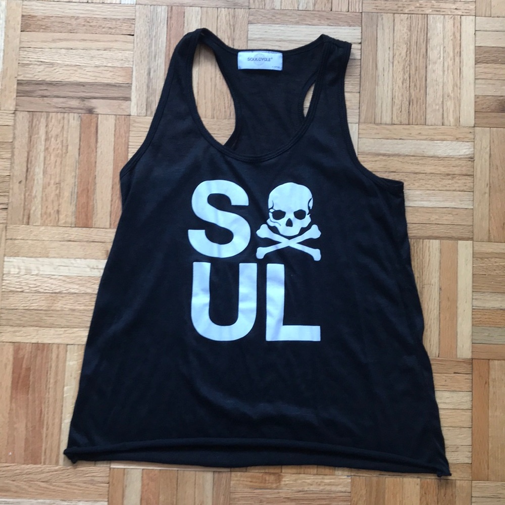 Soulcycle Black Womens Tank Top